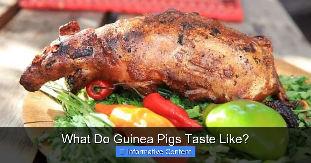 What Do Guinea Pigs Taste Like?